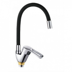LEMEN LB 91477-E9 кухня черный гибкий излив, гайка LEMEN LB 91477-E9 кухня черный гибкий излив, гайка