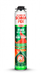 Пена монтажная SOMA FIX проф 750 мл В1 огнестойкая Пена монтажная SOMA FIX проф 750 мл В1 огнестойкая